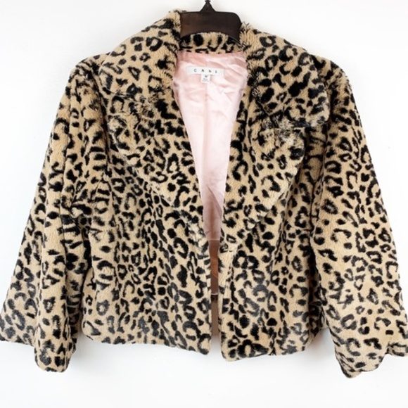 CAbi Jackets & Blazers - CAbi l Lola Super Soft Faux Fur Shrug, size M